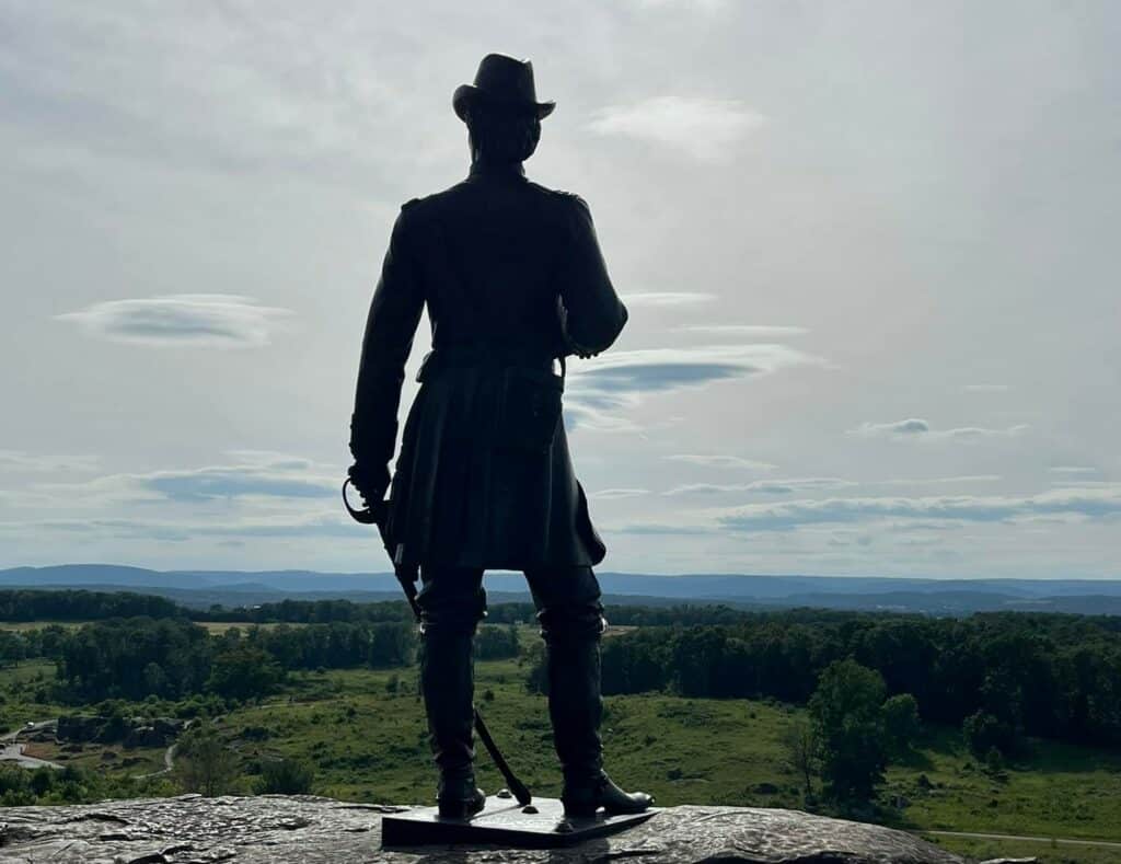 Statue in Gettysburg