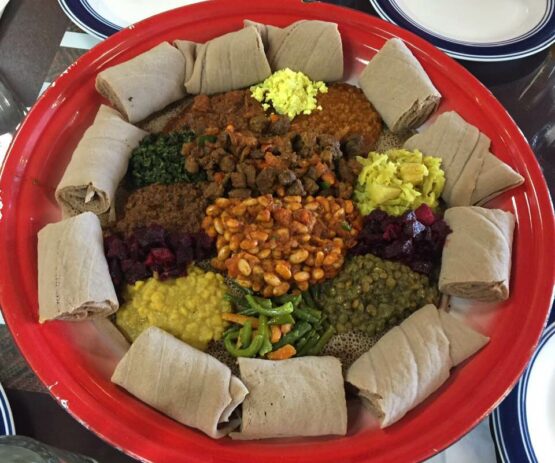 African Food Platter