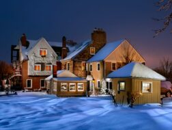 Smithton Inn - winter snow